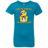 T-Shirts Turquoise / YXS Milhouse Wiseau Girls Premium T-Shirt