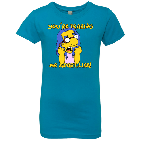 T-Shirts Turquoise / YXS Milhouse Wiseau Girls Premium T-Shirt