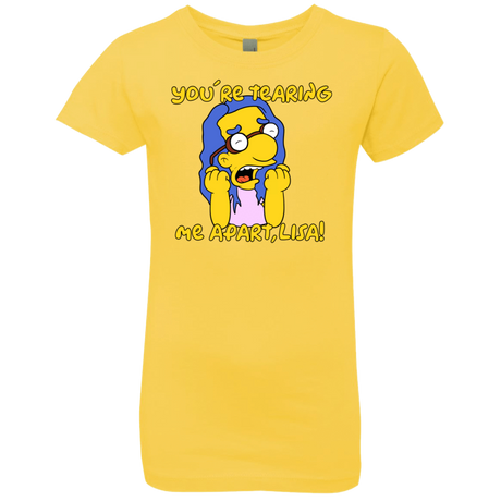 T-Shirts Vibrant Yellow / YXS Milhouse Wiseau Girls Premium T-Shirt