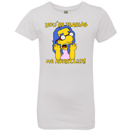 T-Shirts White / YXS Milhouse Wiseau Girls Premium T-Shirt