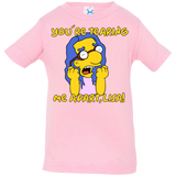 T-Shirts Pink / 6 Months Milhouse Wiseau Infant Premium T-Shirt