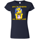 T-Shirts Navy / S Milhouse Wiseau Junior Slimmer-Fit T-Shirt