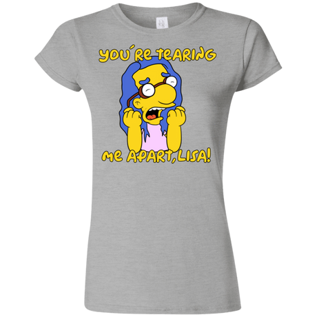 T-Shirts Sport Grey / S Milhouse Wiseau Junior Slimmer-Fit T-Shirt