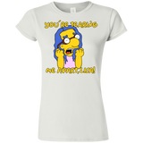 T-Shirts White / S Milhouse Wiseau Junior Slimmer-Fit T-Shirt