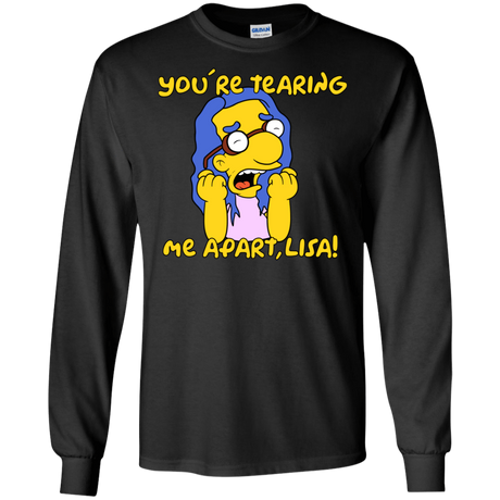 T-Shirts Black / S Milhouse Wiseau Men's Long Sleeve T-Shirt