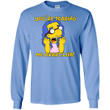 T-Shirts Carolina Blue / S Milhouse Wiseau Men's Long Sleeve T-Shirt