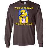 T-Shirts Dark Chocolate / S Milhouse Wiseau Men's Long Sleeve T-Shirt