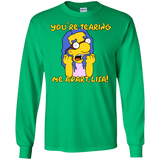 T-Shirts Irish Green / S Milhouse Wiseau Men's Long Sleeve T-Shirt