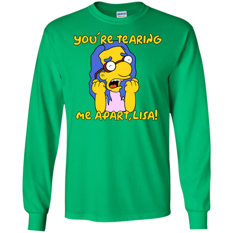 T-Shirts Irish Green / S Milhouse Wiseau Men's Long Sleeve T-Shirt