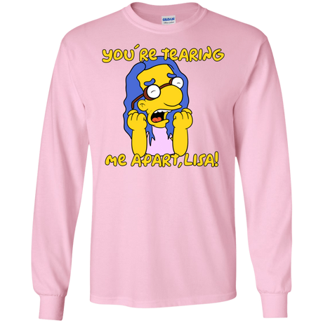 T-Shirts Light Pink / S Milhouse Wiseau Men's Long Sleeve T-Shirt