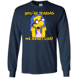 T-Shirts Navy / S Milhouse Wiseau Men's Long Sleeve T-Shirt