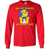 T-Shirts Red / S Milhouse Wiseau Men's Long Sleeve T-Shirt