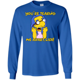 T-Shirts Royal / S Milhouse Wiseau Men's Long Sleeve T-Shirt