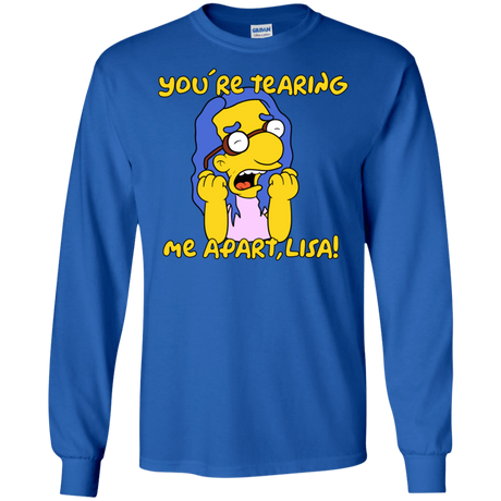 T-Shirts Royal / S Milhouse Wiseau Men's Long Sleeve T-Shirt