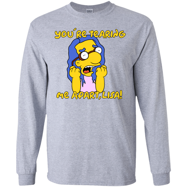 T-Shirts Sport Grey / S Milhouse Wiseau Men's Long Sleeve T-Shirt