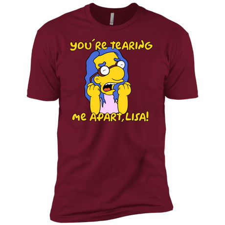 T-Shirts Cardinal / X-Small Milhouse Wiseau Men's Premium T-Shirt