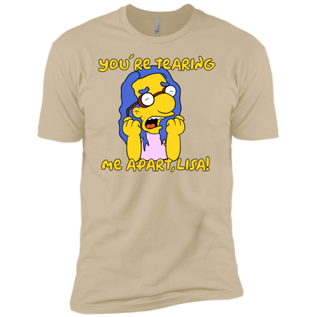 T-Shirts Sand / X-Small Milhouse Wiseau Men's Premium T-Shirt