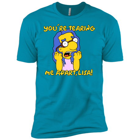 T-Shirts Turquoise / X-Small Milhouse Wiseau Men's Premium T-Shirt