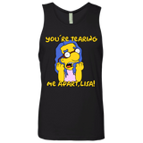 T-Shirts Black / S Milhouse Wiseau Men's Premium Tank Top