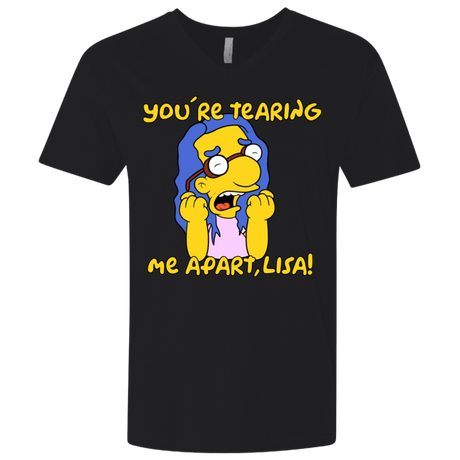 T-Shirts Black / X-Small Milhouse Wiseau Men's Premium V-Neck