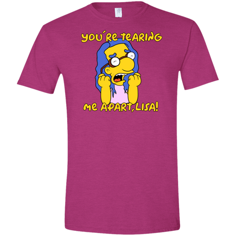T-Shirts Antique Heliconia / S Milhouse Wiseau Men's Semi-Fitted Softstyle