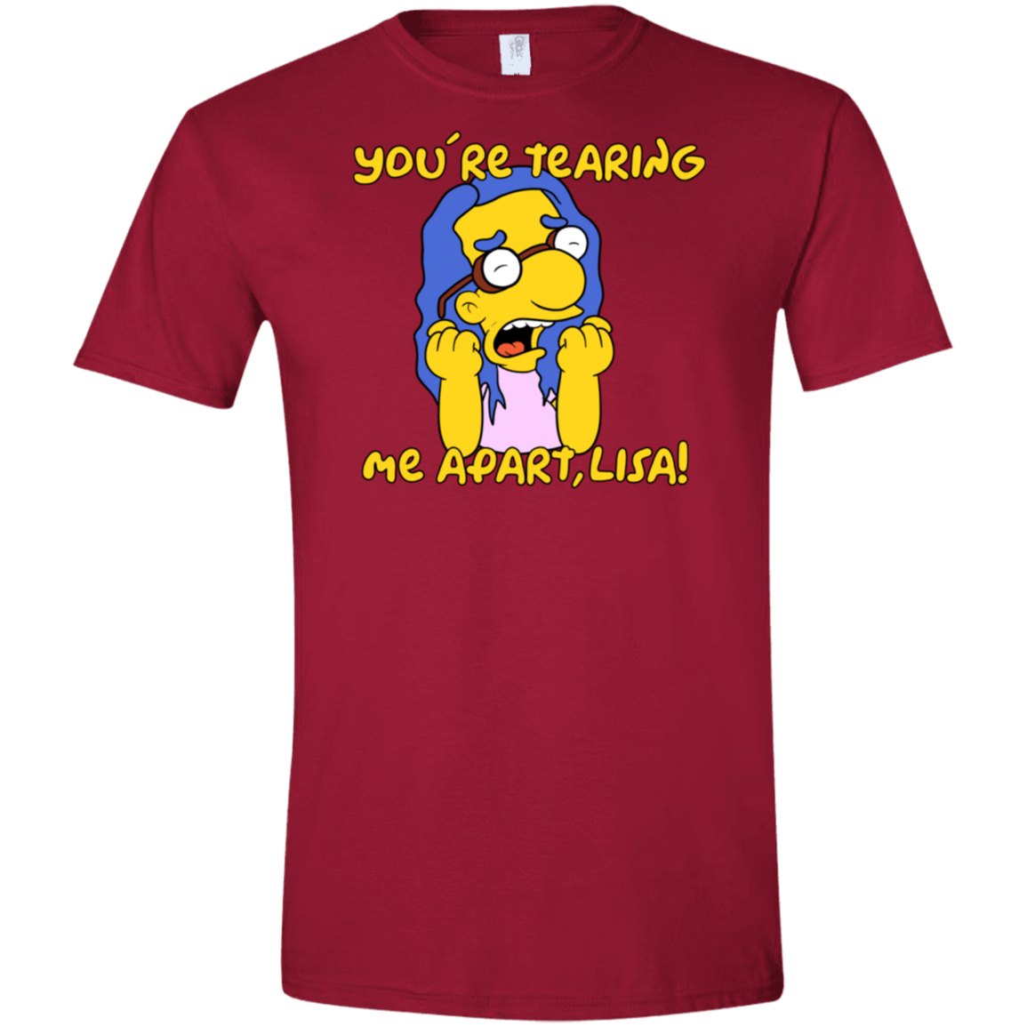 T-Shirts Cardinal Red / S Milhouse Wiseau Men's Semi-Fitted Softstyle