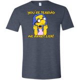 T-Shirts Heather Navy / S Milhouse Wiseau Men's Semi-Fitted Softstyle