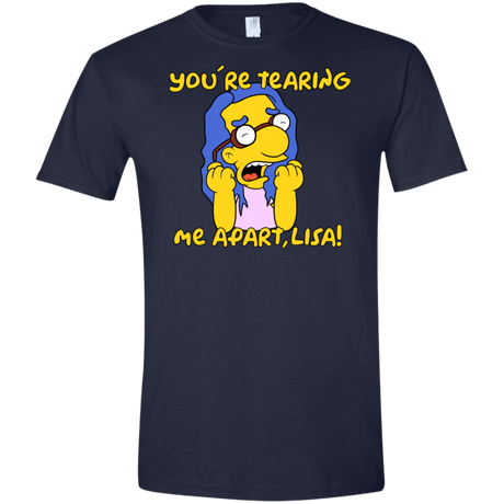 T-Shirts Navy / X-Small Milhouse Wiseau Men's Semi-Fitted Softstyle