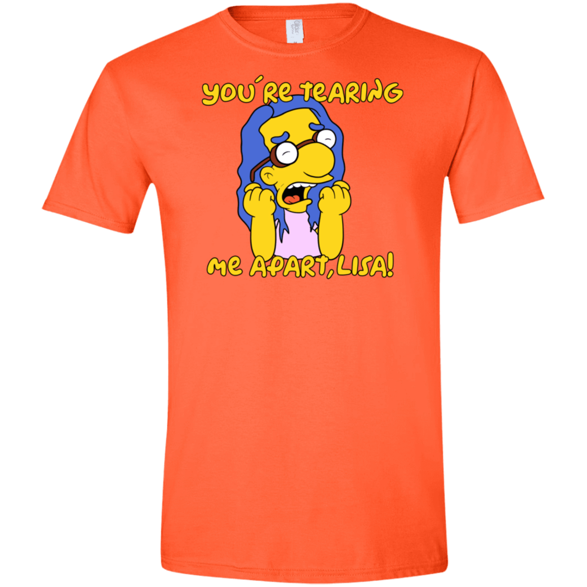 T-Shirts Orange / S Milhouse Wiseau Men's Semi-Fitted Softstyle