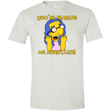 T-Shirts White / X-Small Milhouse Wiseau Men's Semi-Fitted Softstyle