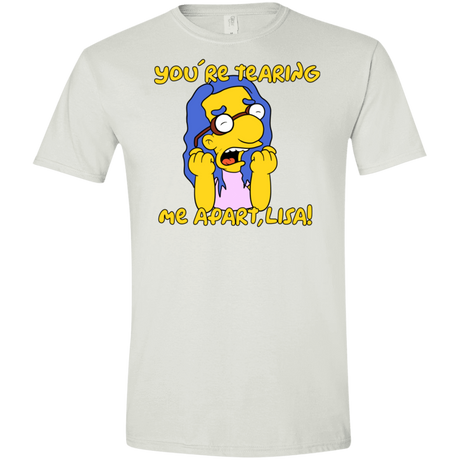 T-Shirts White / X-Small Milhouse Wiseau Men's Semi-Fitted Softstyle