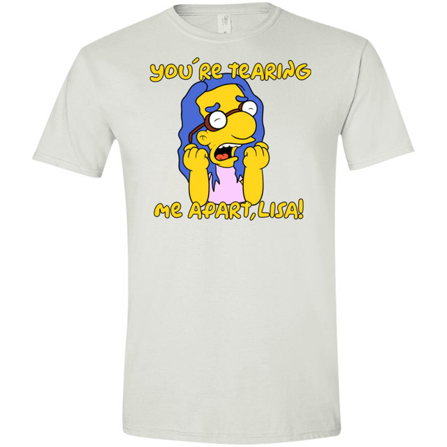 T-Shirts White / X-Small Milhouse Wiseau Men's Semi-Fitted Softstyle