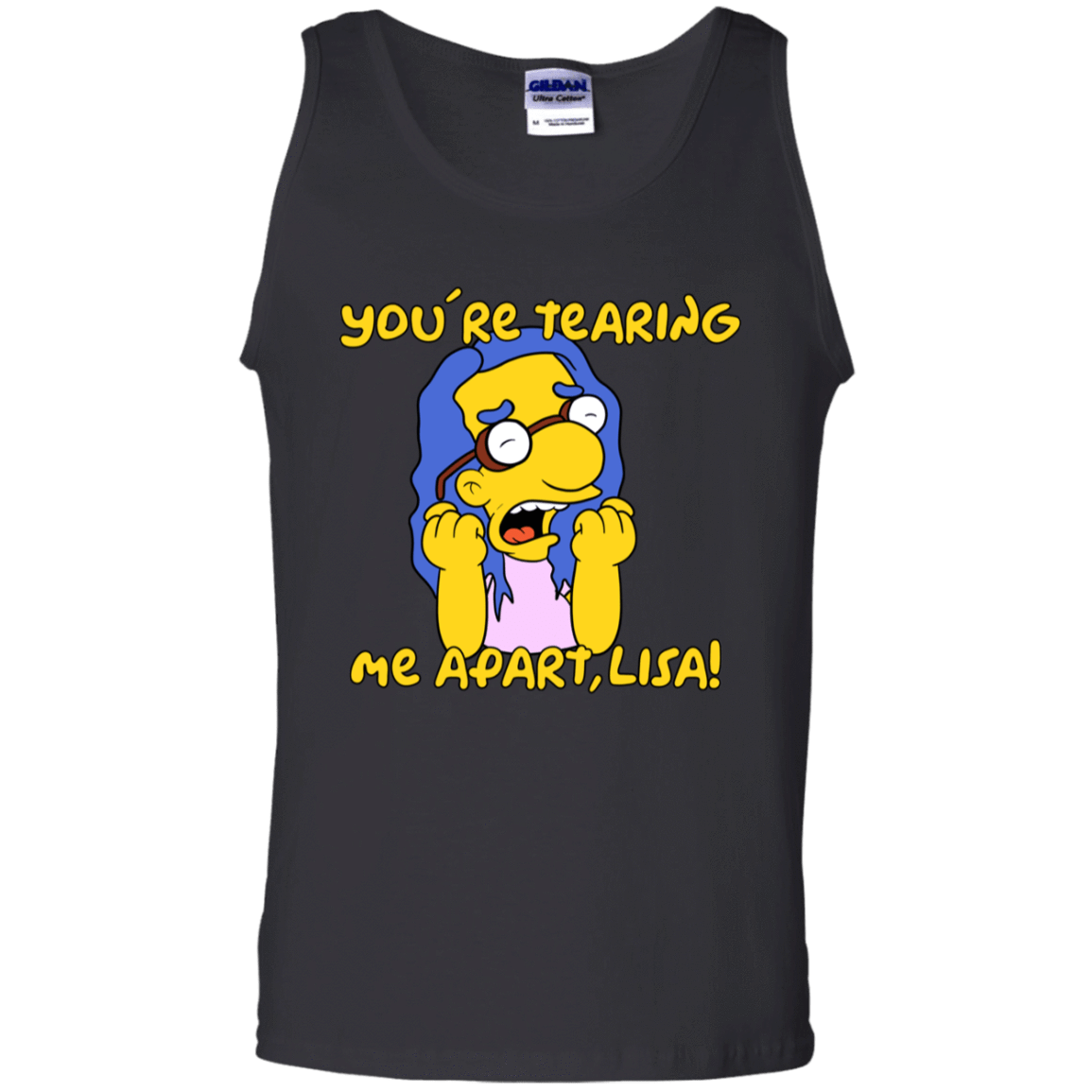 T-Shirts Black / S Milhouse Wiseau Men's Tank Top