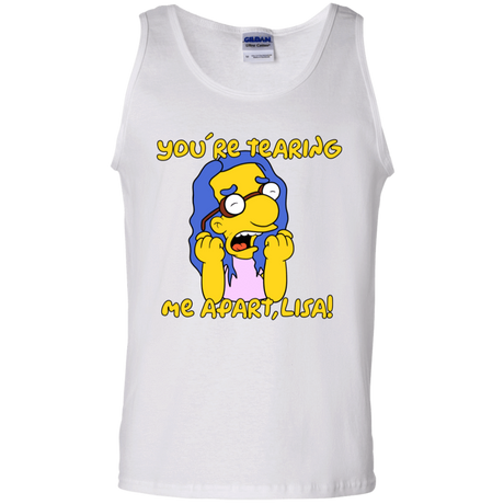 T-Shirts White / S Milhouse Wiseau Men's Tank Top