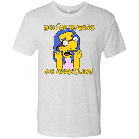 T-Shirts Heather White / S Milhouse Wiseau Men's Triblend T-Shirt