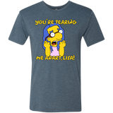 T-Shirts Indigo / S Milhouse Wiseau Men's Triblend T-Shirt
