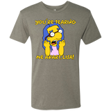 T-Shirts Venetian Grey / S Milhouse Wiseau Men's Triblend T-Shirt