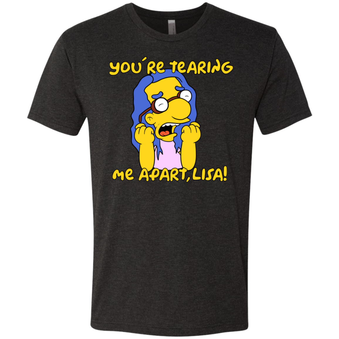 T-Shirts Vintage Black / S Milhouse Wiseau Men's Triblend T-Shirt