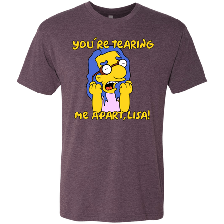 T-Shirts Vintage Purple / S Milhouse Wiseau Men's Triblend T-Shirt