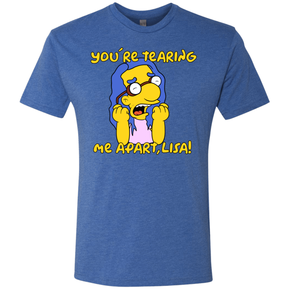 T-Shirts Vintage Royal / S Milhouse Wiseau Men's Triblend T-Shirt