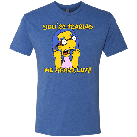 T-Shirts Vintage Royal / S Milhouse Wiseau Men's Triblend T-Shirt