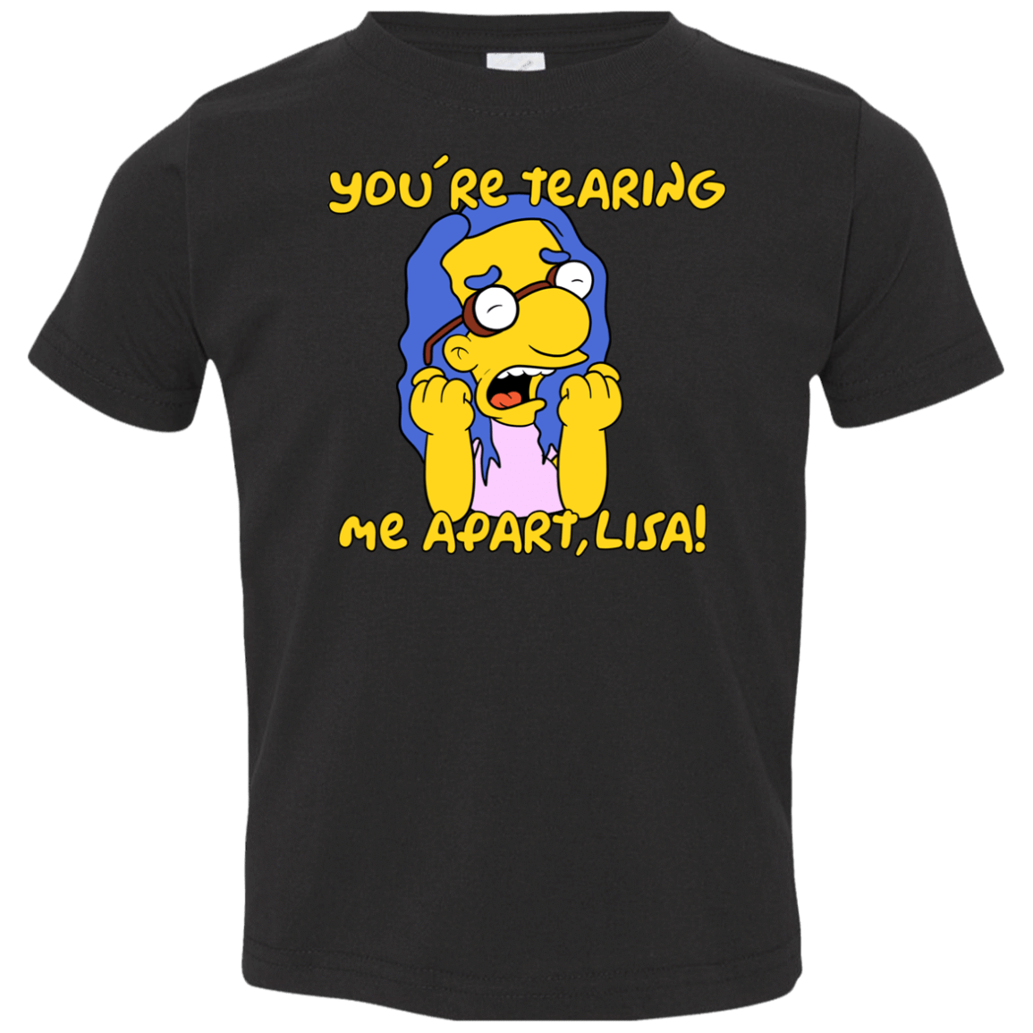 T-Shirts Black / 2T Milhouse Wiseau Toddler Premium T-Shirt