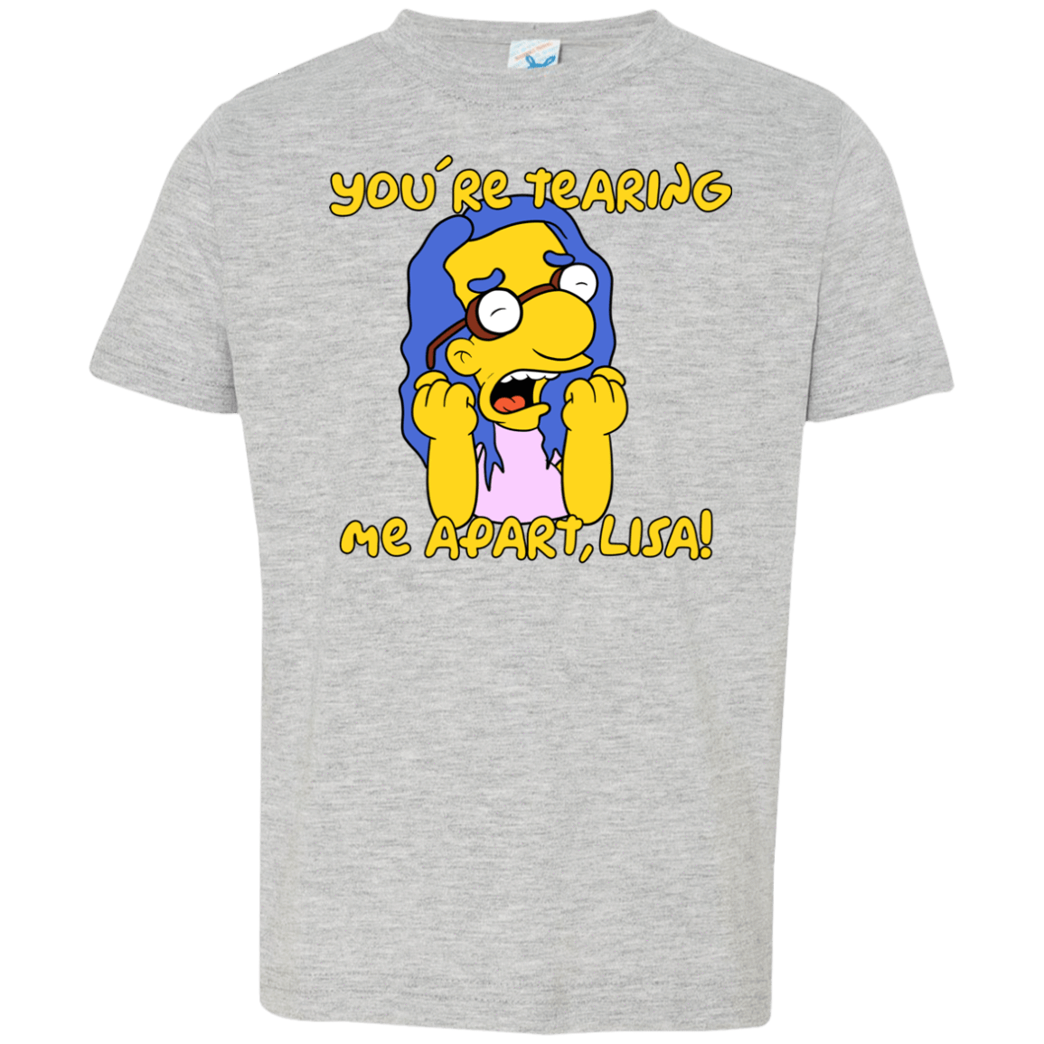 T-Shirts Heather Grey / 2T Milhouse Wiseau Toddler Premium T-Shirt