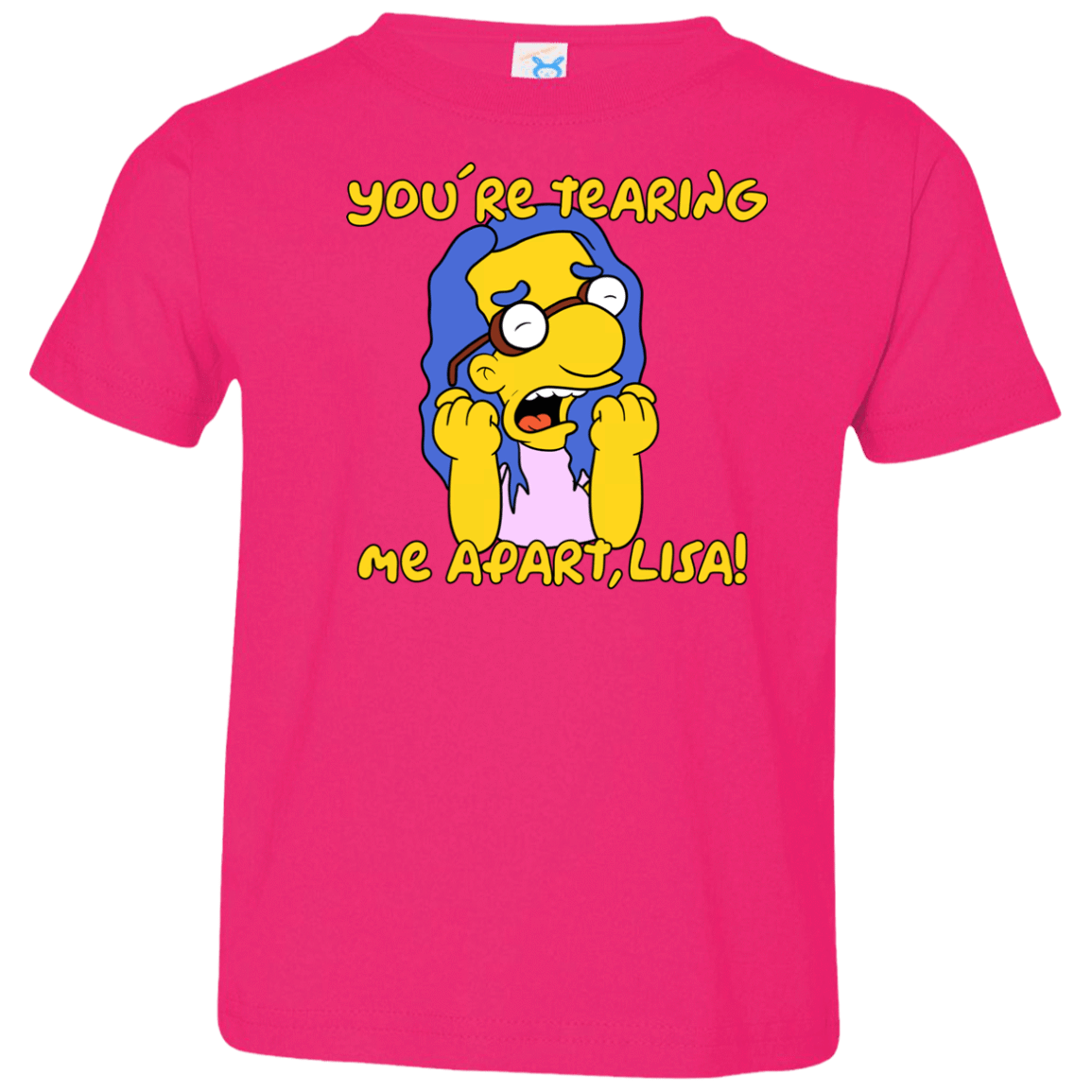 T-Shirts Hot Pink / 2T Milhouse Wiseau Toddler Premium T-Shirt