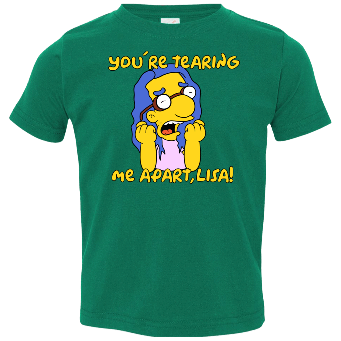 T-Shirts Kelly / 2T Milhouse Wiseau Toddler Premium T-Shirt