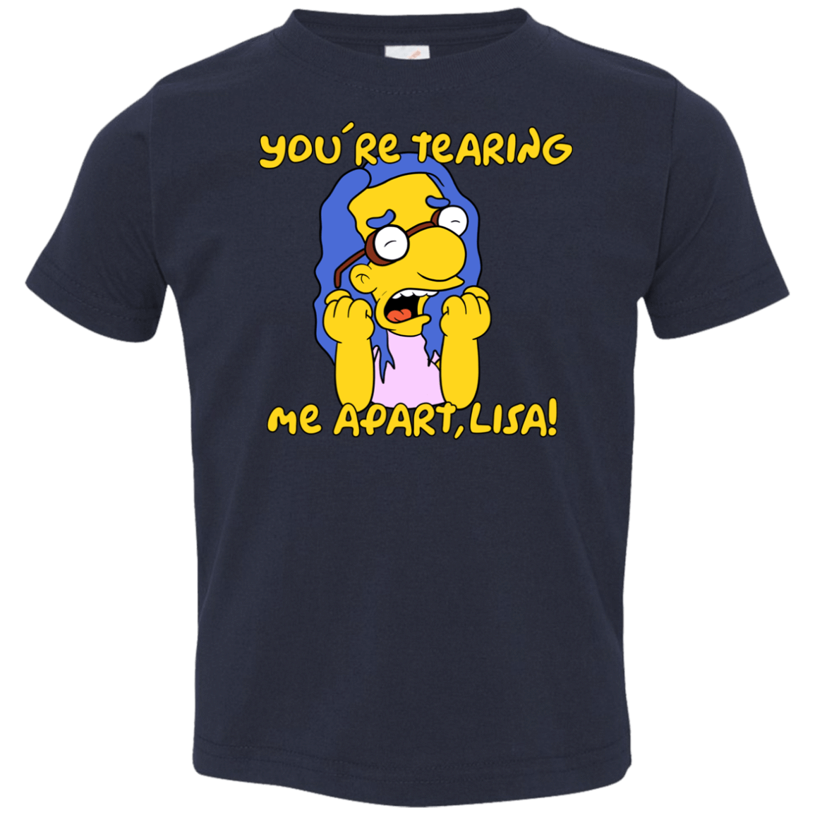 T-Shirts Navy / 2T Milhouse Wiseau Toddler Premium T-Shirt