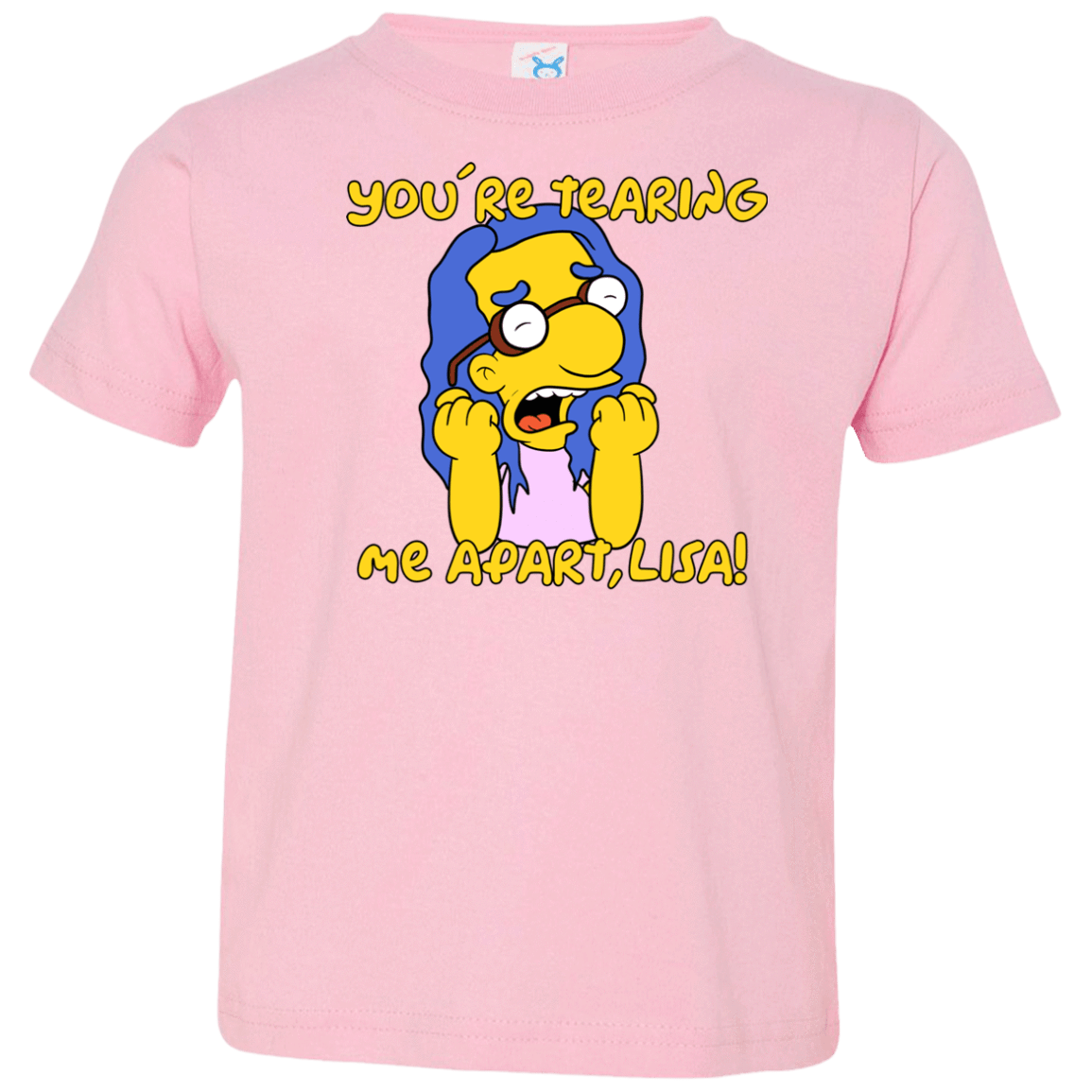 T-Shirts Pink / 2T Milhouse Wiseau Toddler Premium T-Shirt