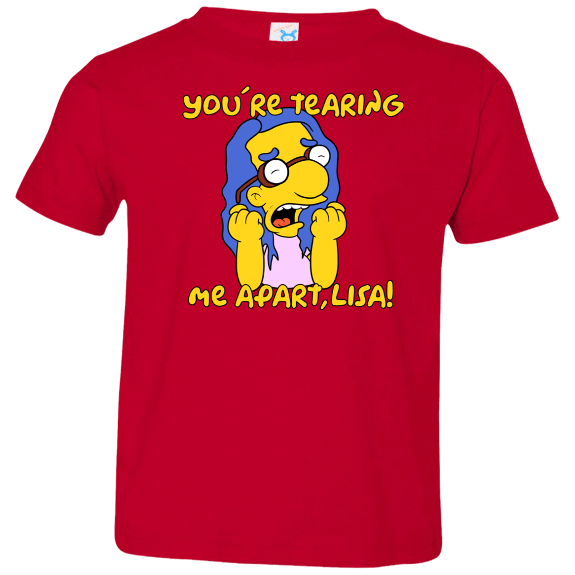 T-Shirts Red / 2T Milhouse Wiseau Toddler Premium T-Shirt