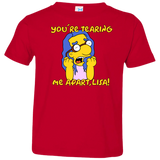 T-Shirts Red / 2T Milhouse Wiseau Toddler Premium T-Shirt