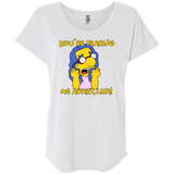 T-Shirts Heather White / X-Small Milhouse Wiseau Triblend Dolman Sleeve